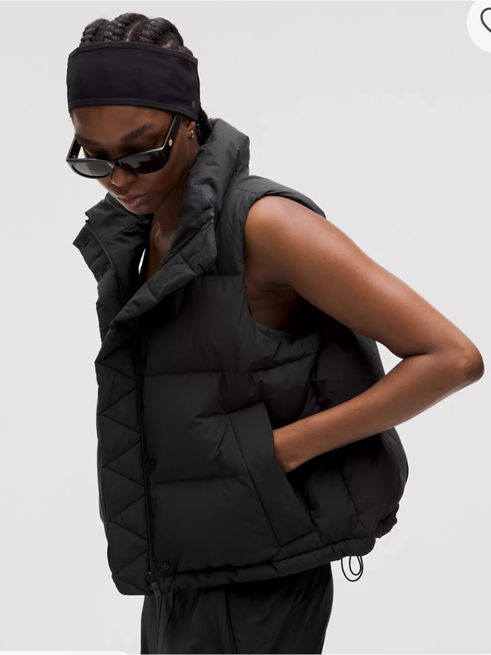 Lululemon Wunder Puff Cropped Vest